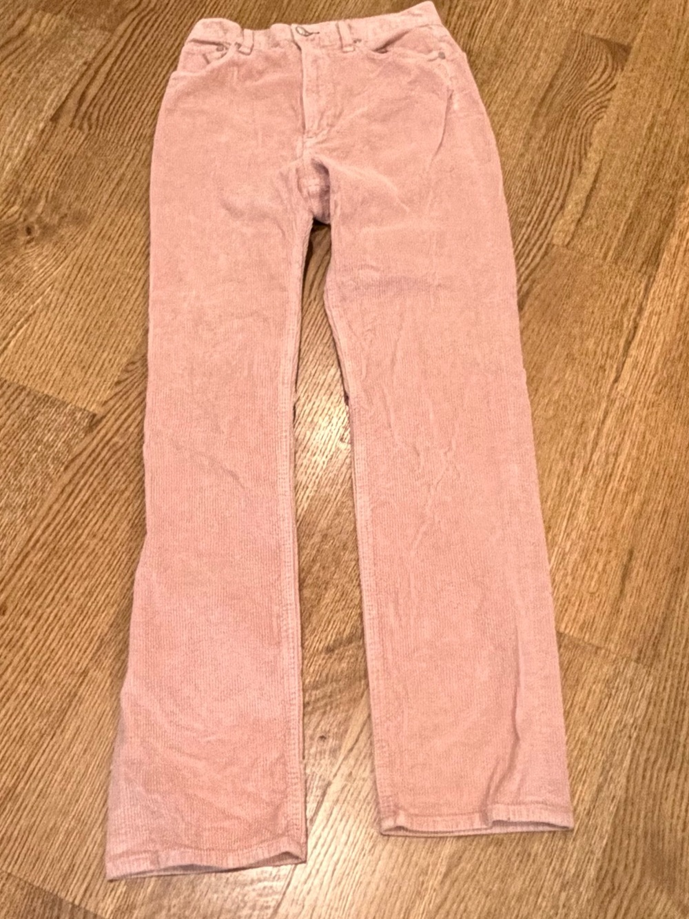 Rag & Bone Cameo Pink Corduroy Pants High-Waisted Subtle Boot Silouette Womens 6